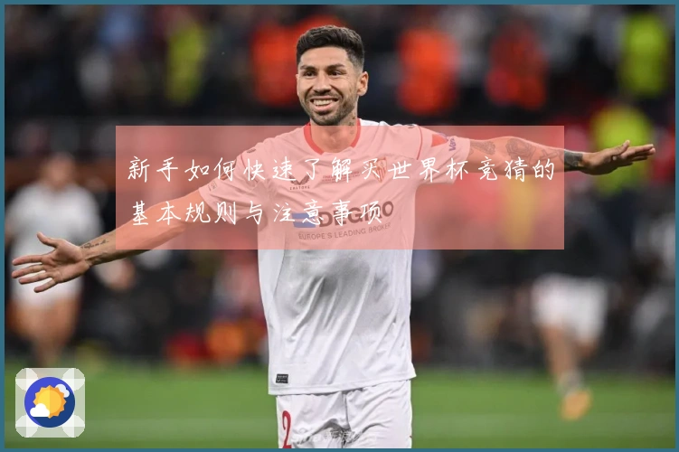 新手如何快速了解买世界杯竞猜的基本规则与注意事项