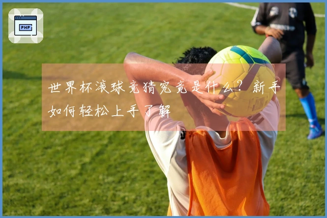 世界杯滚球竞猜究竟是什么？新手如何轻松上手了解