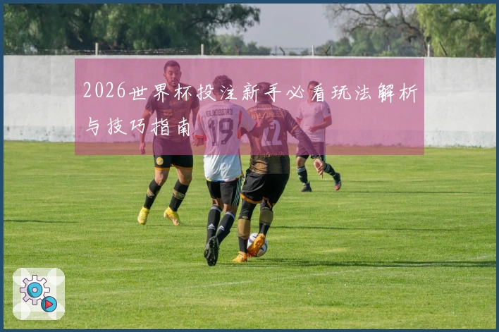 2026世界杯投注新手必看玩法解析与技巧指南