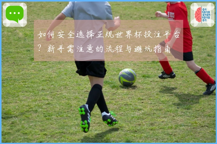 如何安全选择正规世界杯投注平台？新手需注意的流程与避坑指南