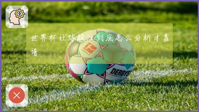 世界杯让球投注到底怎么分析才靠谱