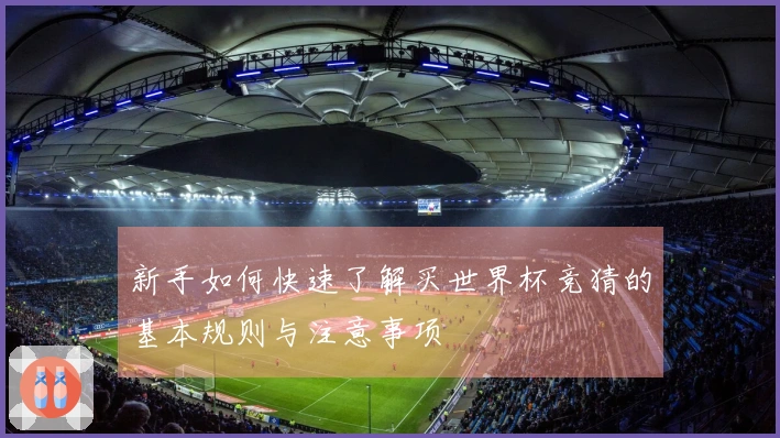 新手如何快速了解买世界杯竞猜的基本规则与注意事项