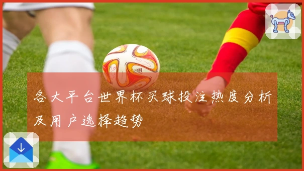 各大平台世界杯买球投注热度分析及用户选择趋势